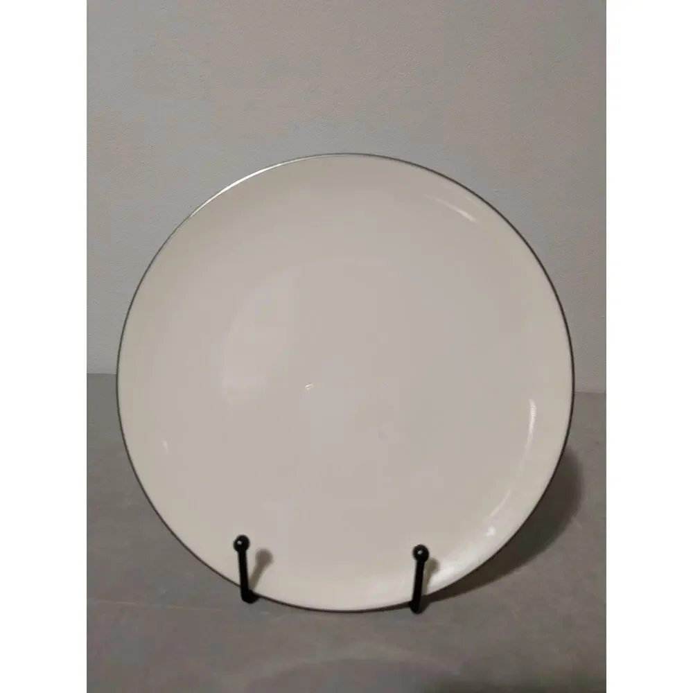 Lenox Olympia Platinum X303P Fine China Lot - 3 Salad Plates & 2 Dessert Plates